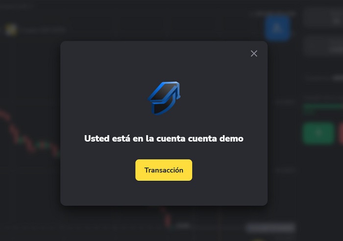 que es una cuenta demo en binomo
