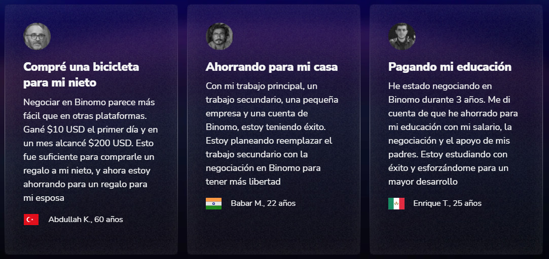 binomo opiniones